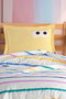 L'essentiel linge de maison Funny - Yellow Juego de Cubre Cama Individual